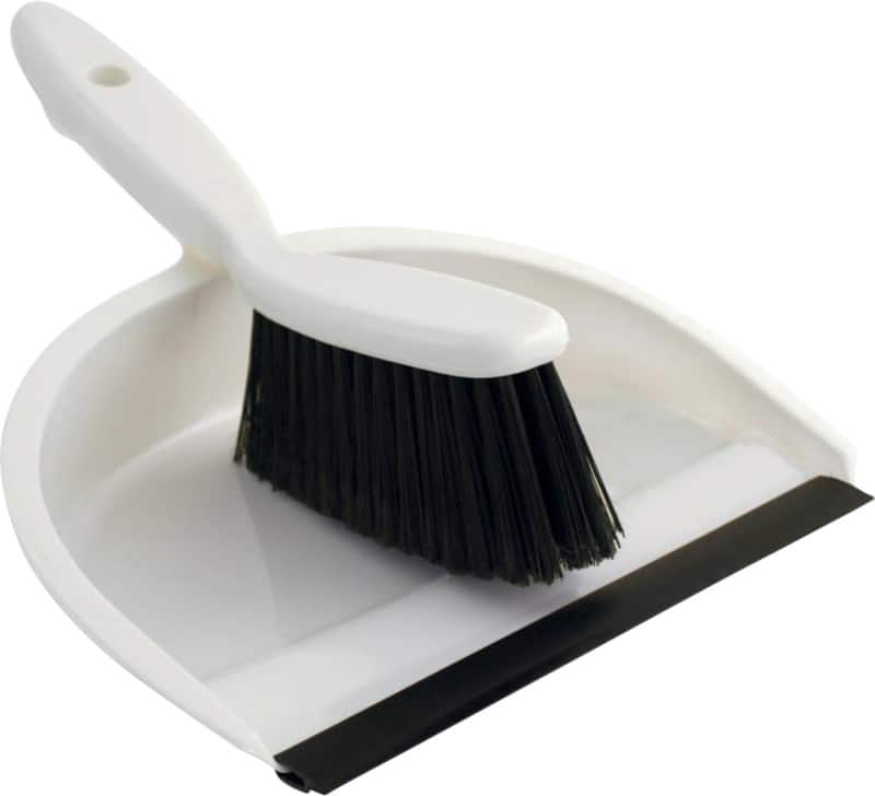 Bentley Dustpan and Brush Set P8008 24 x 30 x 7cm Black, White