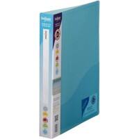 Snopake Ring Binder Polypropylene A4 2 ring 25 mm Transparent Blue