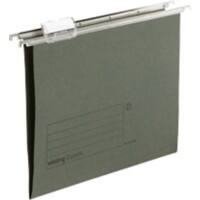 Viking Vertical Suspension File V Bace 180 gsm Green Pack of 20