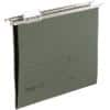 Viking Vertical Suspension File V Bace 180 gsm Green Pack of 20