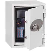 Phoenix Size 2 Data Safe with Key Lock 18L Datacare DS2001K  600 x 470 x 470mm White