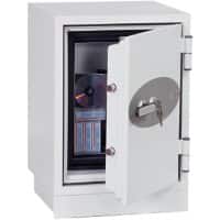 Phoenix Size 2 Data Safe with Key Lock 18L Datacare DS2001K  600 x 470 x 470mm White