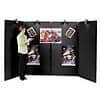 Freestanding Display Stand Jumbo 914 x 1829mm Black