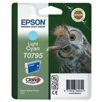 Epson T0795 Original Ink Cartridge C13T07954010 Light Cyan