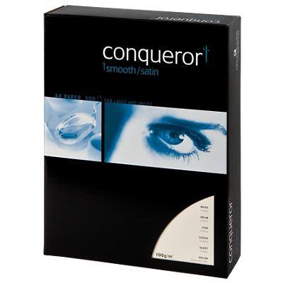 Conqueror A4 Coloured Paper 100 g/m² Smooth Cream 500 Sheets