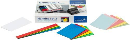 Legamaster Planning Board Kit Assorted
