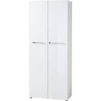 GERMANIA Melamine Filing Cabinet Lockable 800 x 370 x 1,970 mm White