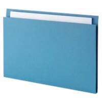 Guildhall Square Cut Folder Foolscap Blue Manila 315 gsm Pack of 100