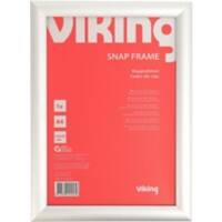 Niceday Wall Mountable Snap Frame 978915 DIN A4 210 x 297 mm Silver