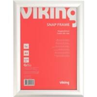 Viking Wall Mountable Snap Frame 978915 DIN A4 210 x 297 mm Silver