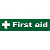 Stewart Superior First Aid Sign PVC 19 x 4.5 cm