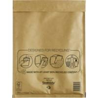 Mail Lite Mailing Bag G/4 Gold Plain 250 (W) x 340 (H) mm Peel and Seal 79 gsm Pack of 50