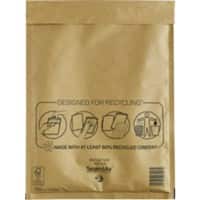 Mail Lite Mailing Bag G/4 Gold Plain 250 (W) x 340 (H) mm Peel and Seal 79 gsm Pack of 50