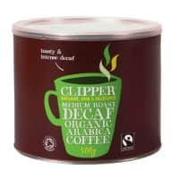 Clipper Decaffeinated Instant Coffee Can Fairtrade 500 g