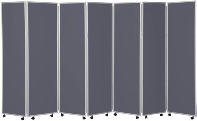 Concertina Screen Grey 560 x 1,500 mm