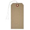 Reinforced Heavy Duty Tags 6 Buff 6.7 x 13.4 cm Pack of 1000