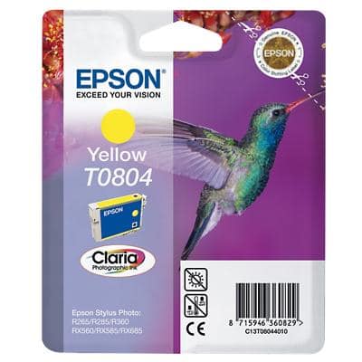 Epson T0804 Original Ink Cartridge C13T08044011 Yellow