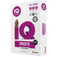 IQ Smooth A4 Printer Paper White 100 gsm Smooth 500 Sheets