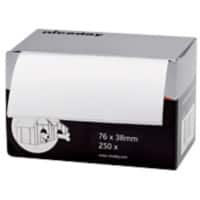 Niceday Address Labels Self Adhesive 76 x 38 mm White 1 Roll of 250 Labels