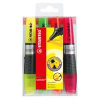 STABILO LUMINATOR 71/3 Highlighter Assorted Medium Chisel 2-5 mm Pack of 4