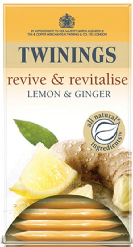 Twinings Lemon & Ginger Tea Bags Pack of 20
