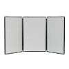 Freestanding Display Stand Nyloop Fabric Lightweight 610 x 915mm Grey