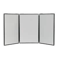 Freestanding Display Stand Nyloop Fabric Lightweight 610 x 915mm Grey