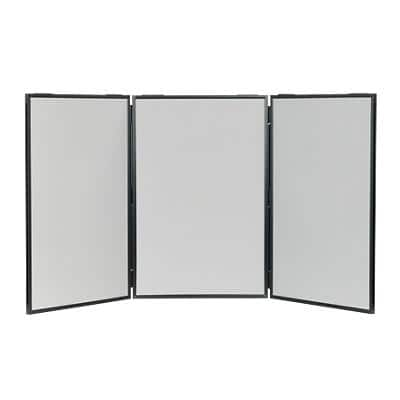 Freestanding Display Stand Nyloop Fabric Lightweight 610 x 915mm Grey