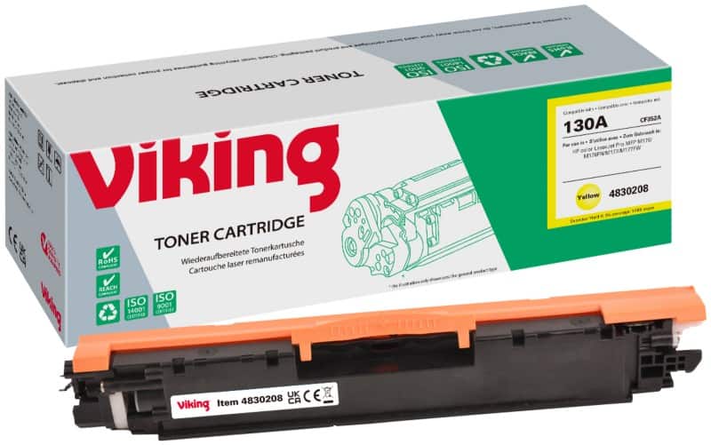 Viking 130A Compatible HP Toner Cartridge CF352A Yellow
