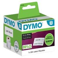 DYMO Name Badge Labels S0722560 Black on White 41 x 89 mm Pack of 300 Labels