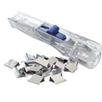 Rapesco Superclip 60 Dispenser Transparent 225mm 1 Dispenser & 8 Stainless Steel Clips