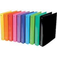 Exacompta Ring Binder A4 PP 4 ring 30 mm Assorted Pack of 10