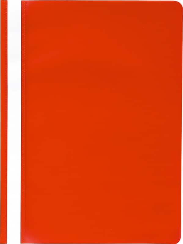 Exacompta Report File 449203B A4 Red Polypropylene Pack of 25