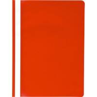 Exacompta Report File 449203B A4 Red Polypropylene Pack of 25