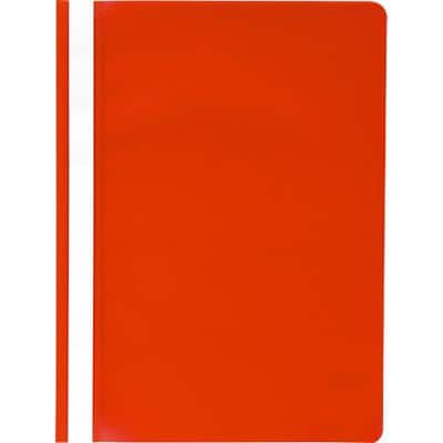 Exacompta Report File 449203B A4 Red Polypropylene Pack of 25