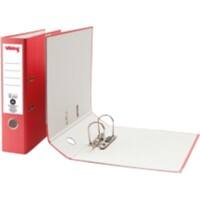 Office Depot Lever Arch File 75 mm Cardboard 2 ring A4 Red