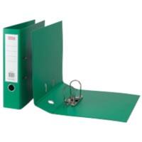 Office Depot Lever Arch File A4 80 mm Dark Green 2 ring PP (Polypropylene) Matt Portrait