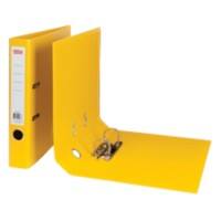 Office Depot Lever Arch File A4 50 mm Yellow 2 ring PP (Polypropylene) Matt Portrait