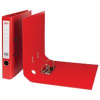 Office Depot Lever Arch File A4 50 mm Red 2 ring PP (Polypropylene) Matt Portrait