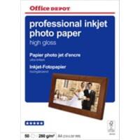 Office Depot Professional Photo Paper Glossy A4 280 gsm White