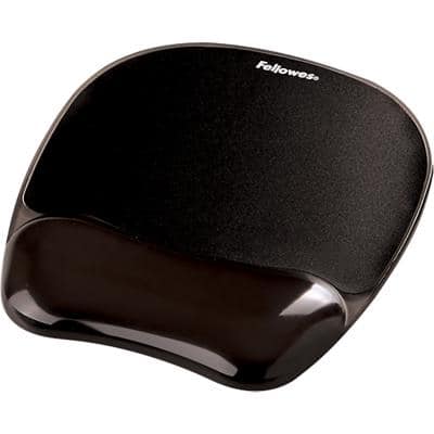 Fellowes Crystal Gel Mouse Pad Black