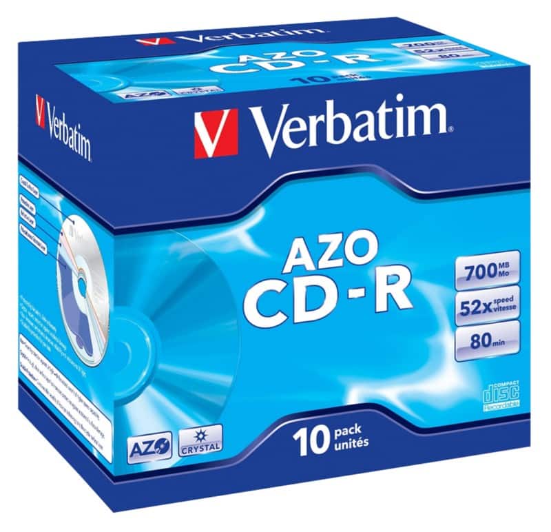 Verbatim CD-R 700 MB Pack of 10