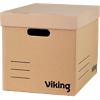 Viking Economy Archive Box Brown 28.8 (W) x 39.4 (D) x 30.1 (H) cm Pack of 10