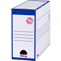 Office Depot Super Strong Transfer File Special format Blue, White 13.3 (W) x 36.7 (D) x 26.4 (H) cm Cardboard Pack of 10