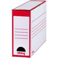 Office Depot Transfer File Red, White 97 mm Hardboard Pack of 10