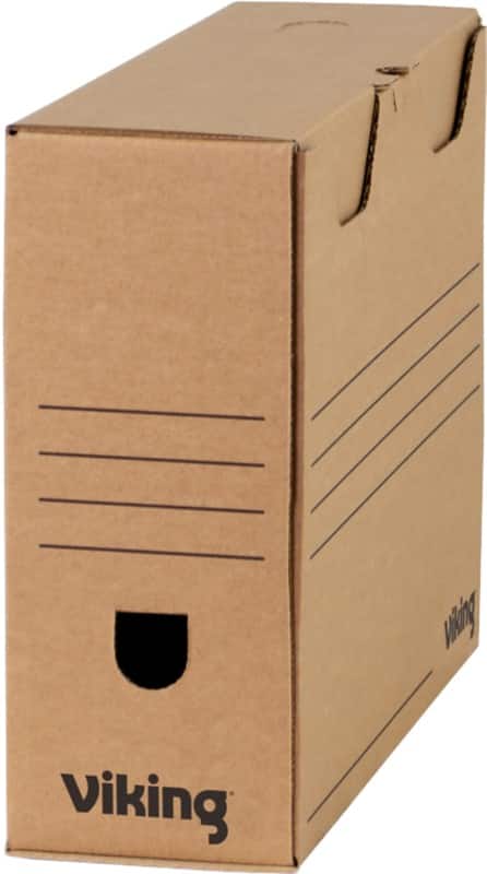 Viking Economy Transfer File Special format Brown 11.2 (W) x 33.2 (D) x 24.8 (H) cm Cardboard Pack of 10
