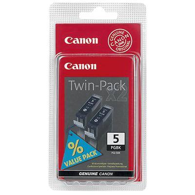 Canon PGI-5BK Original Ink Cartridge Black Duopack
