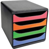 Exacompta Drawer Unit A4+ Multicolour 27.8 x 34.7 x 26.7 cm