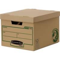 Bankers Box Earth Series Standard Archive Boxes Brown 270(H) x 335(W) x 391(D) mm Pack of 10