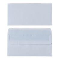 Office Depot DL Envelopes 220 x 110mm Self Seal Plain 80gsm White Pack of 250